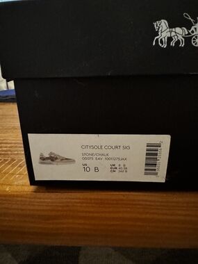 Coach Citysole Court Sig Sneakers - Stone/Chalk